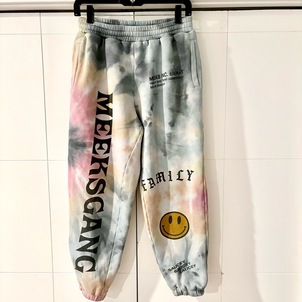Tie-Dye Jogger Pants - Multicolor